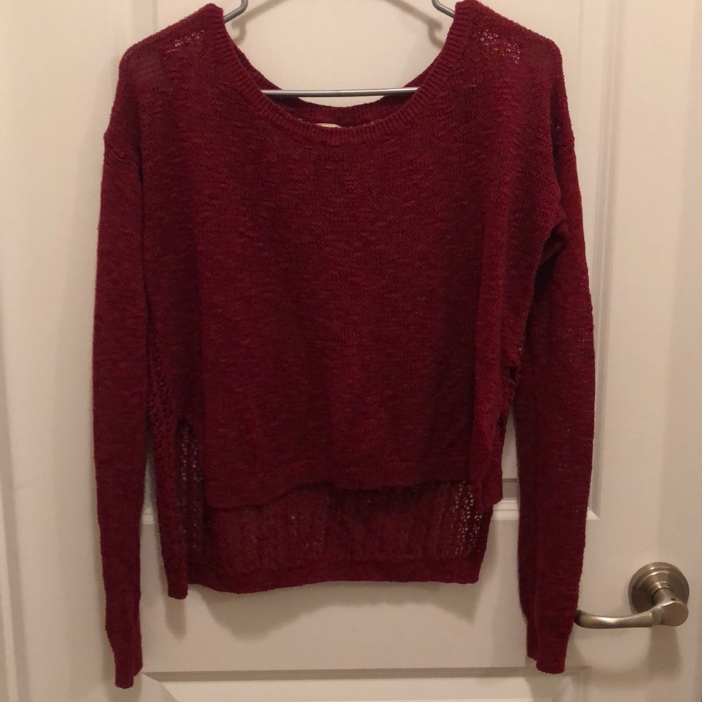 Maroon Sweater